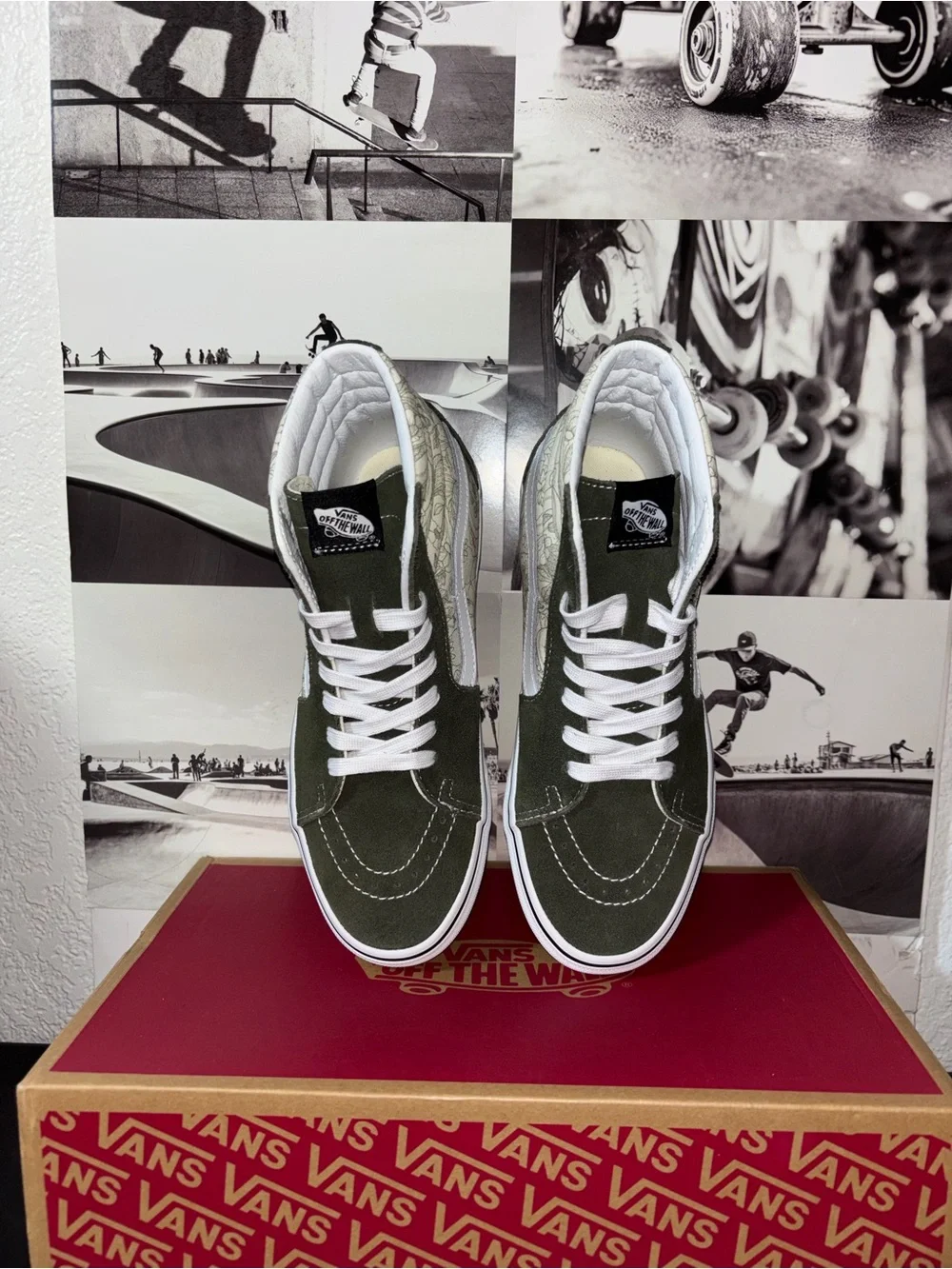 Vans Sk8-Hi sz 8.0 Men’s 9.5 Woman